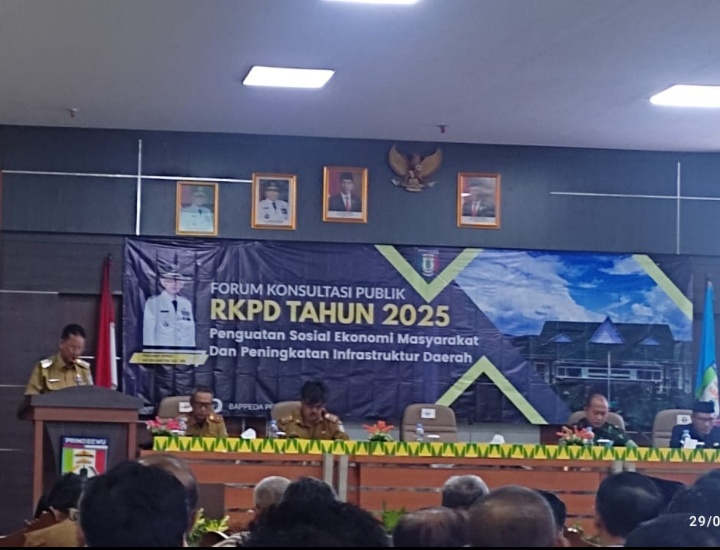 Konsultasi Publik Penyusunan RKPD 2025 Pemkab Pringsewu