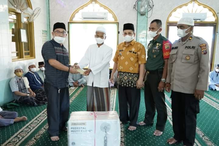 Hari terakhir Safari Ramadhan Wakil Bupati Asahan Kunjungi Mesjid Nurul Ikhlas