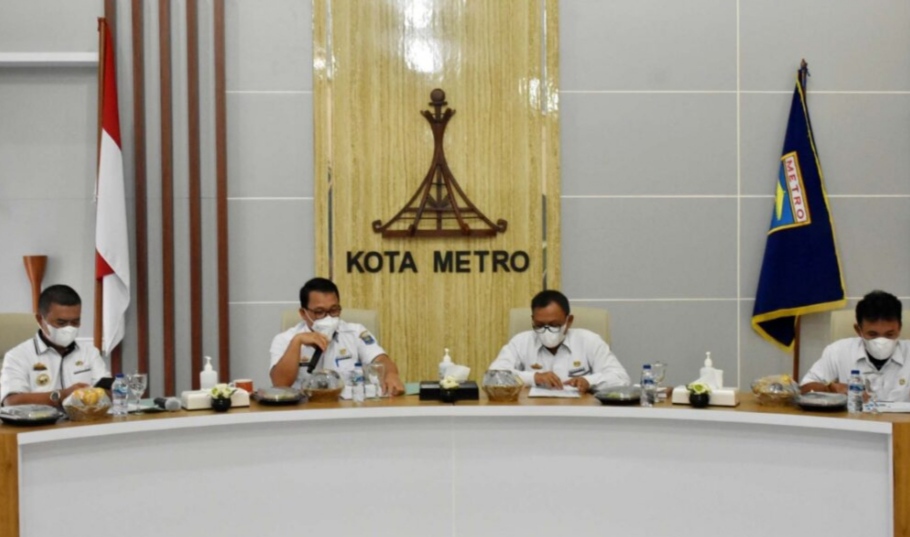 Walikota Metro Adakan Rapat Pembahasan Pelaksanaan LHKPN, LHKASN, MCP dan Progres RUP.