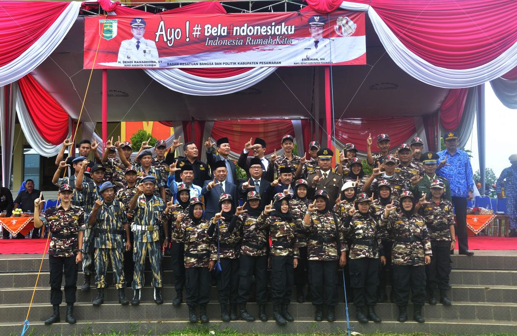 Pemkab Pesawaran Peringati Hari Bela Negara