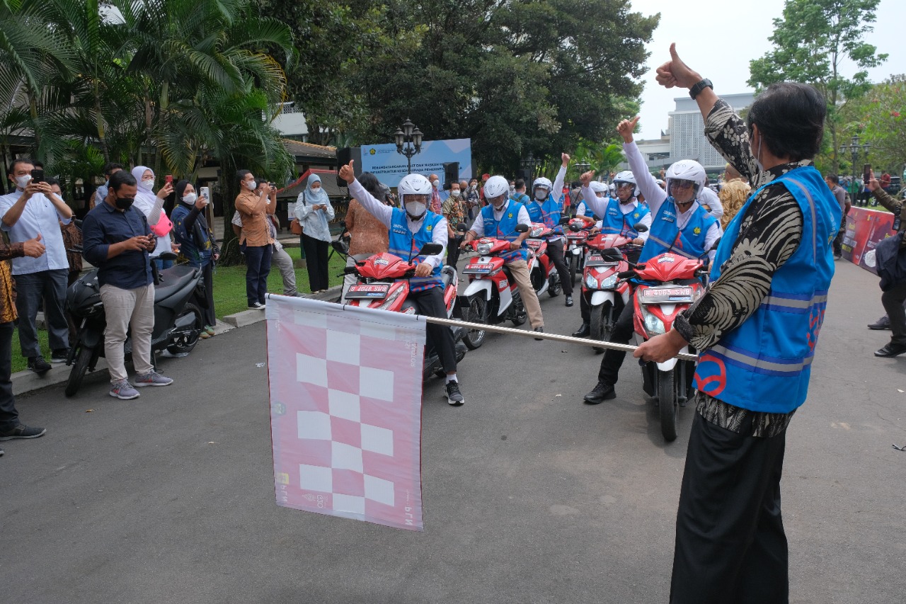 Meriahkan Sidang Transisi Energi G20, KESDM dan PLN Gelar Parade Motor Listrik