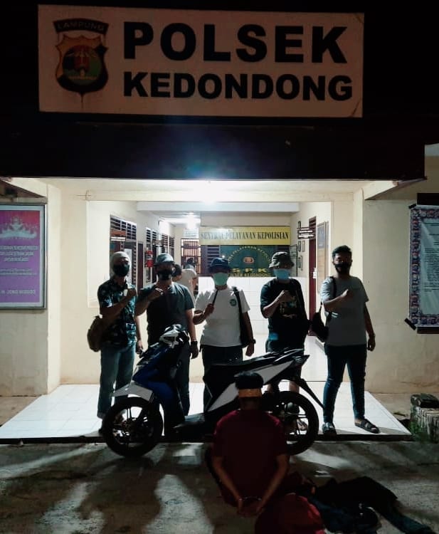 Lakukan Curas, Pemuda 23 Tahun Ditangkap Tim Tekab Polsek Kedondong