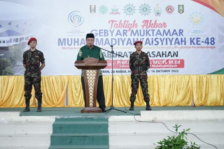 Wabup Asahan Hadiri Tabligh Akbar Gebyar Muktamar Muhammadiyah/Aisyiyah Ke.48