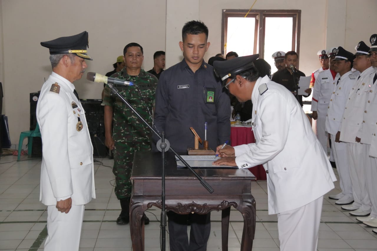 15 Kakon Tiga Kecamatan di Pringsewu di Lantik