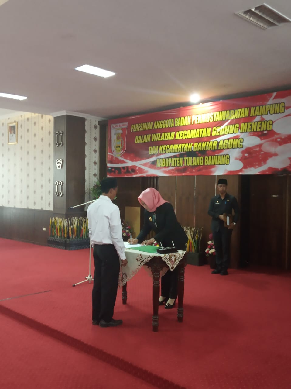 Bupati Tuba Lantik Anggota BPK