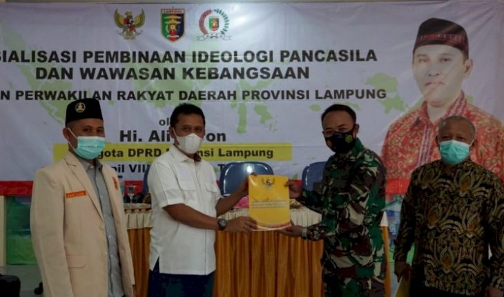 Ali Imron Sosper Wawasan Kebangsaan di Lampung Timur
