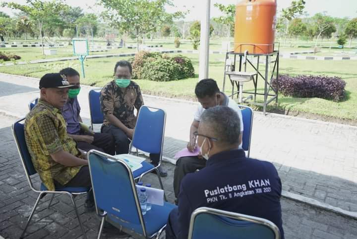 Bupati  Asahan Tinjau Rencana Pembangunan Tempat Kuliner di Lokasi Hutan Kota.