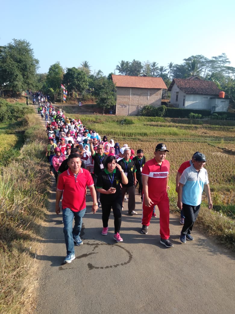 Koperasi Artha Mandiri Podosari Gelar Jalan Sehat.