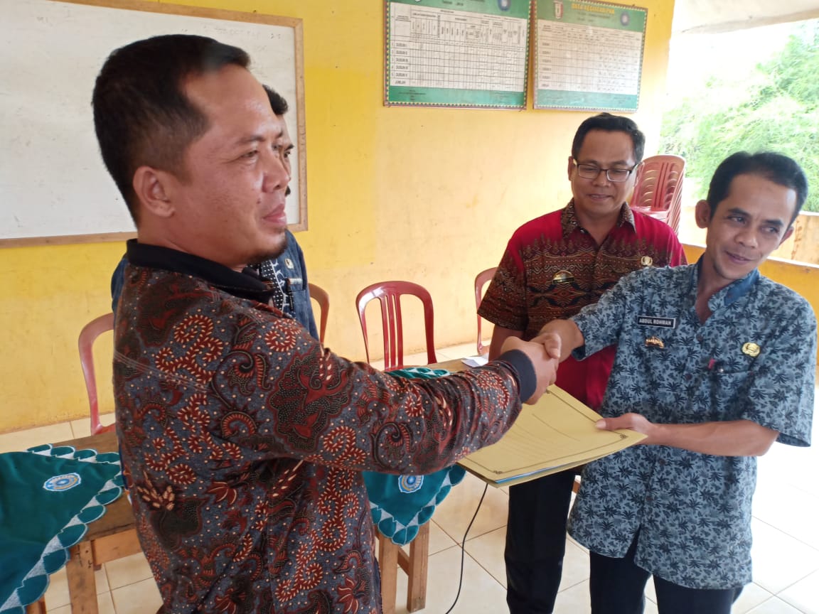 Sertijab Kepala Pekon Sumber Bandung