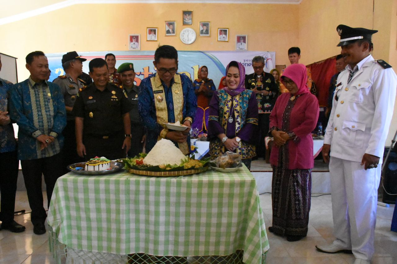 Plt. Bupati Lamtim Buka Festival Desa Gondang Rejo