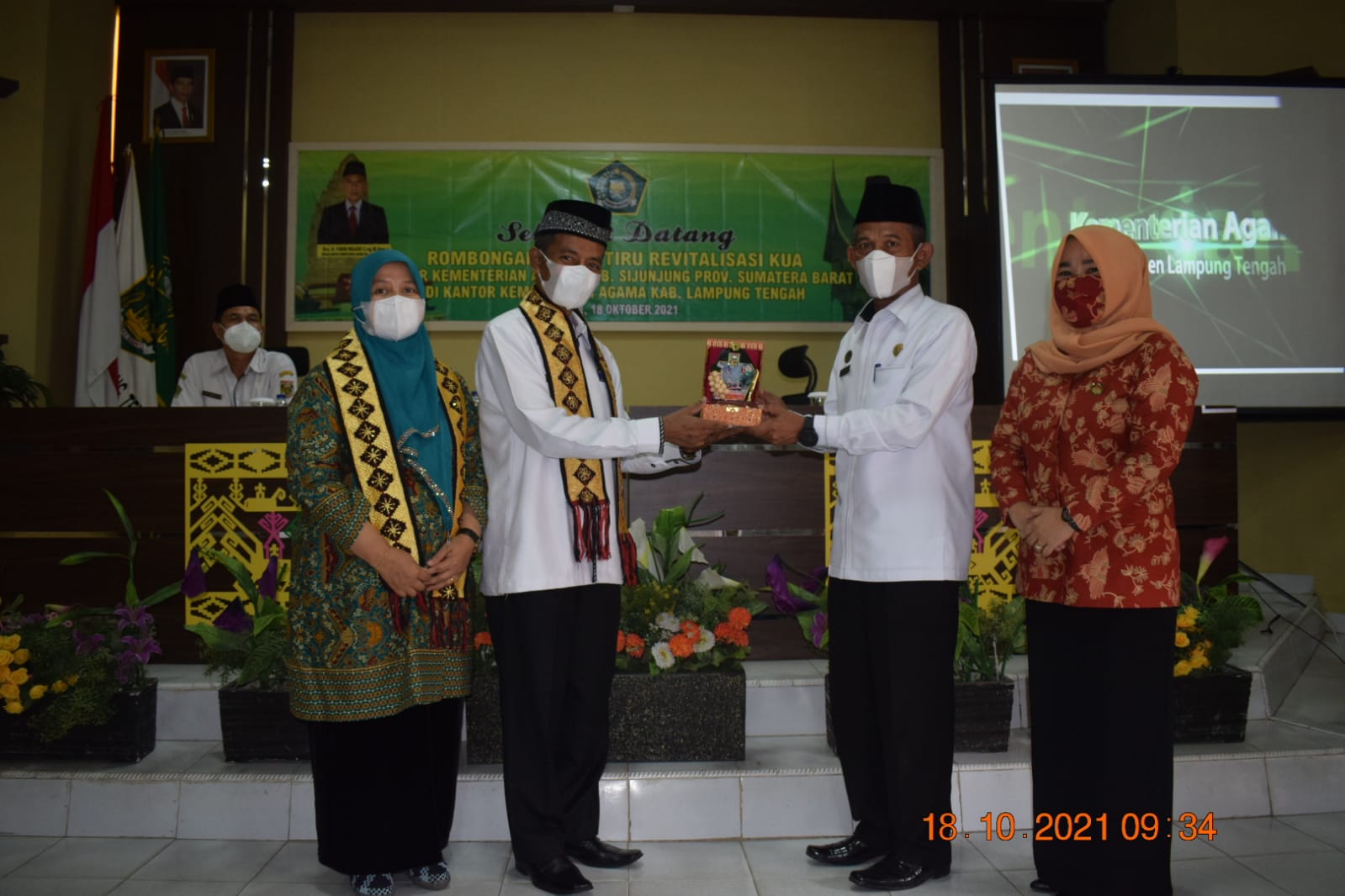 Kemenag Sijunjung Sumatera Barat,  Studi Tiru Ke KUA Revitalisasi Gunung Sugih.