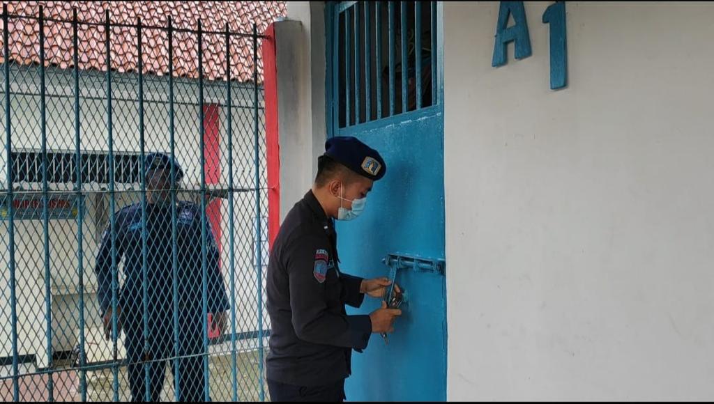 Asah Ketrampilan dan Ketangkasan, Lapas Kota Agung Gelar Lomba Buka Tutup Kunci