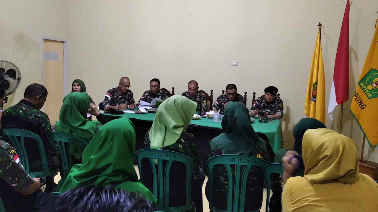 HIPAKAD Lampung Gelar Rakor dan Pelantikan Satgas