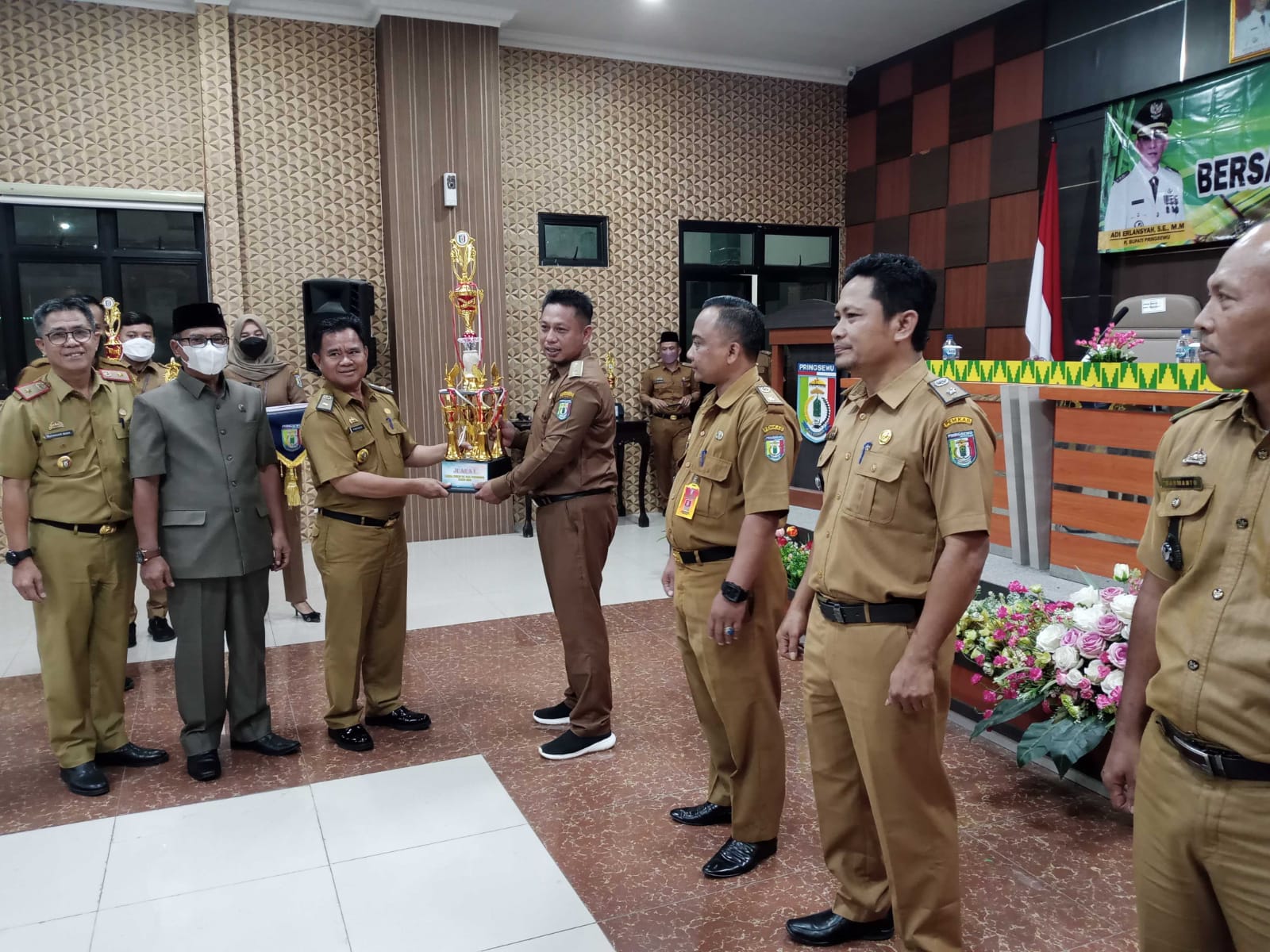 Pekon Margodadi Juara Pertama Lomba Tingkat Kabupaten Pringsewu 2022