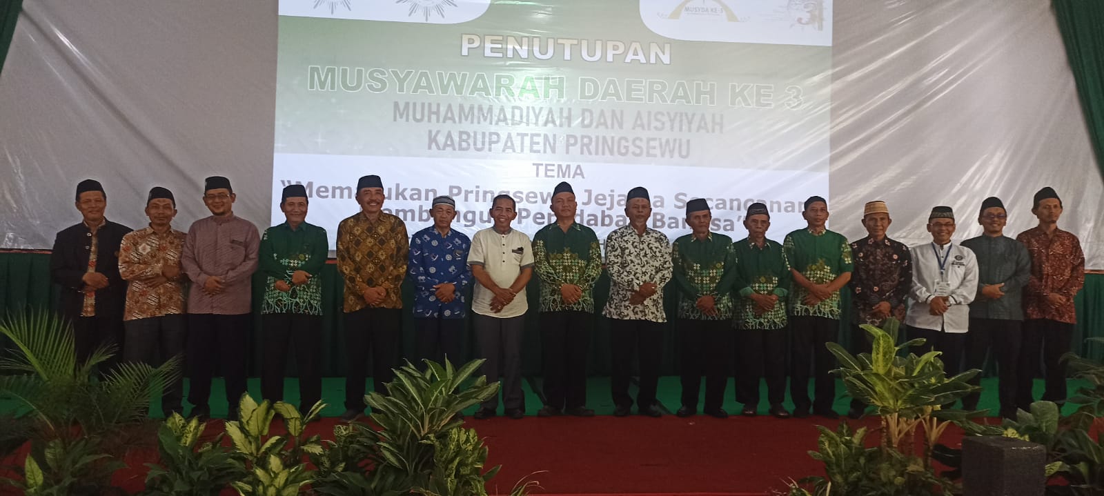 Musda Muhammadiyah dan Aisyiyah Pringsewu Ditutup