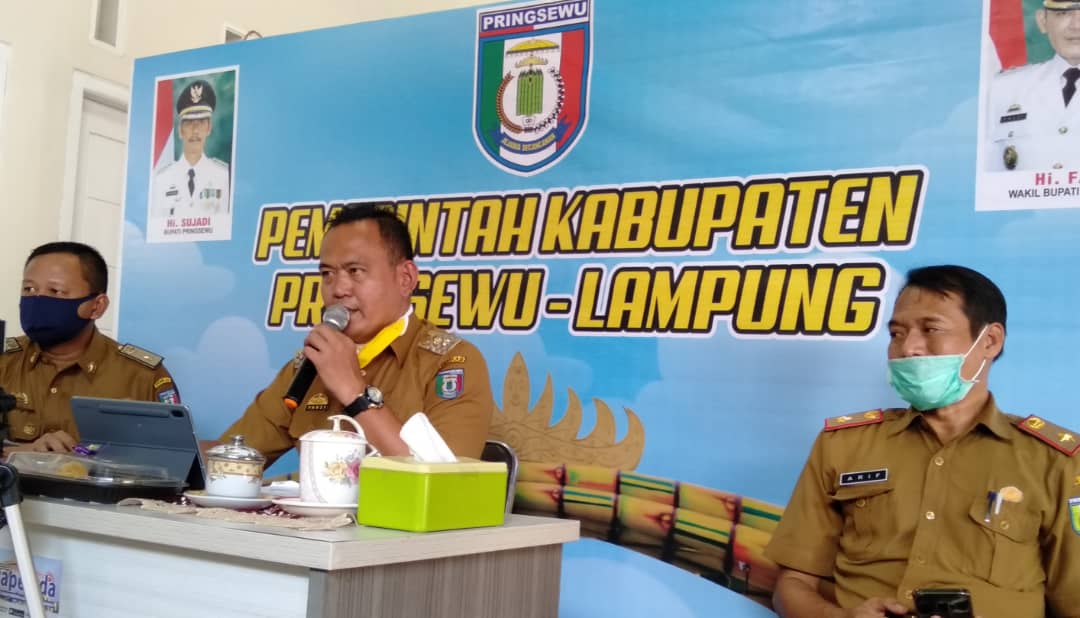 Wabup Fauzi Jadi Pembicara Seminar Daring Refocusing Anggaran