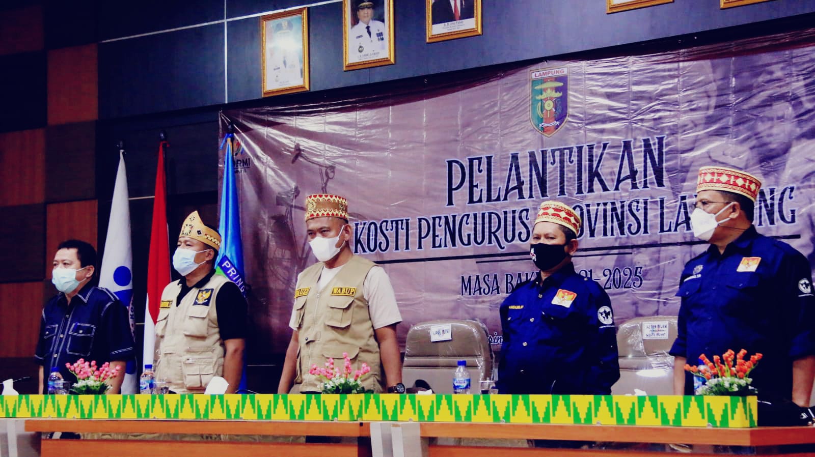 Kepengurusan KOSTI Provinsi Lampung Dikukuhkan