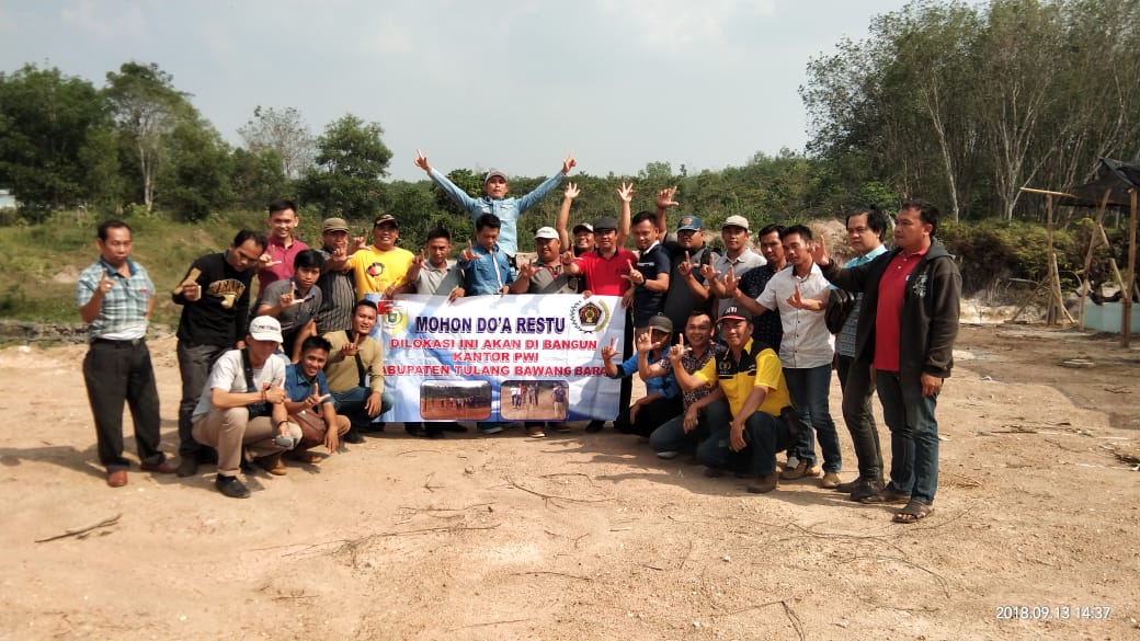 PWI Tulang Bawang Barat Segera Bangun Kantor Sekretariat