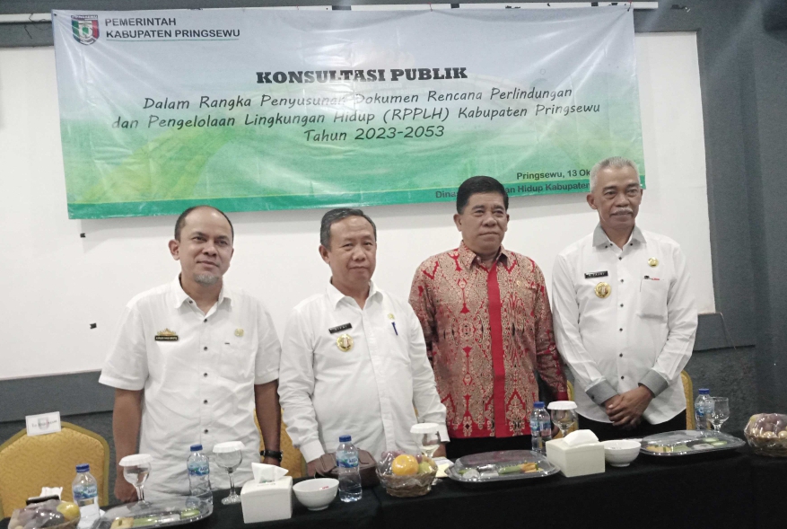 Pemkab Pringsewu Gelar Konsultasi Publik Penyusunan RPPLH