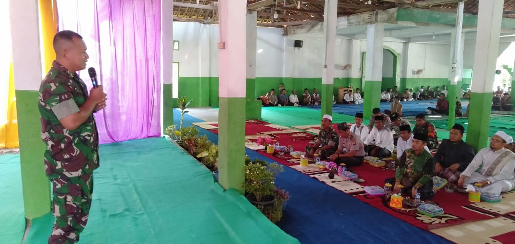 Dandim 0424 Tanggamus Hadiri Halal Bihalal Ponpes Darul Falah