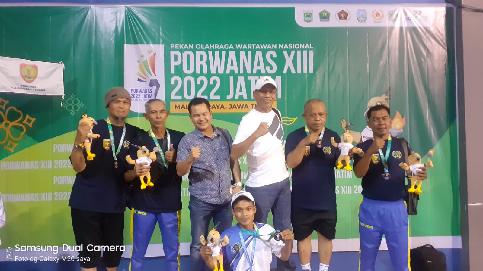 Tenis Meja Lampung Raih Medali Perdana di Porwanas Ke.13 Kota Malang