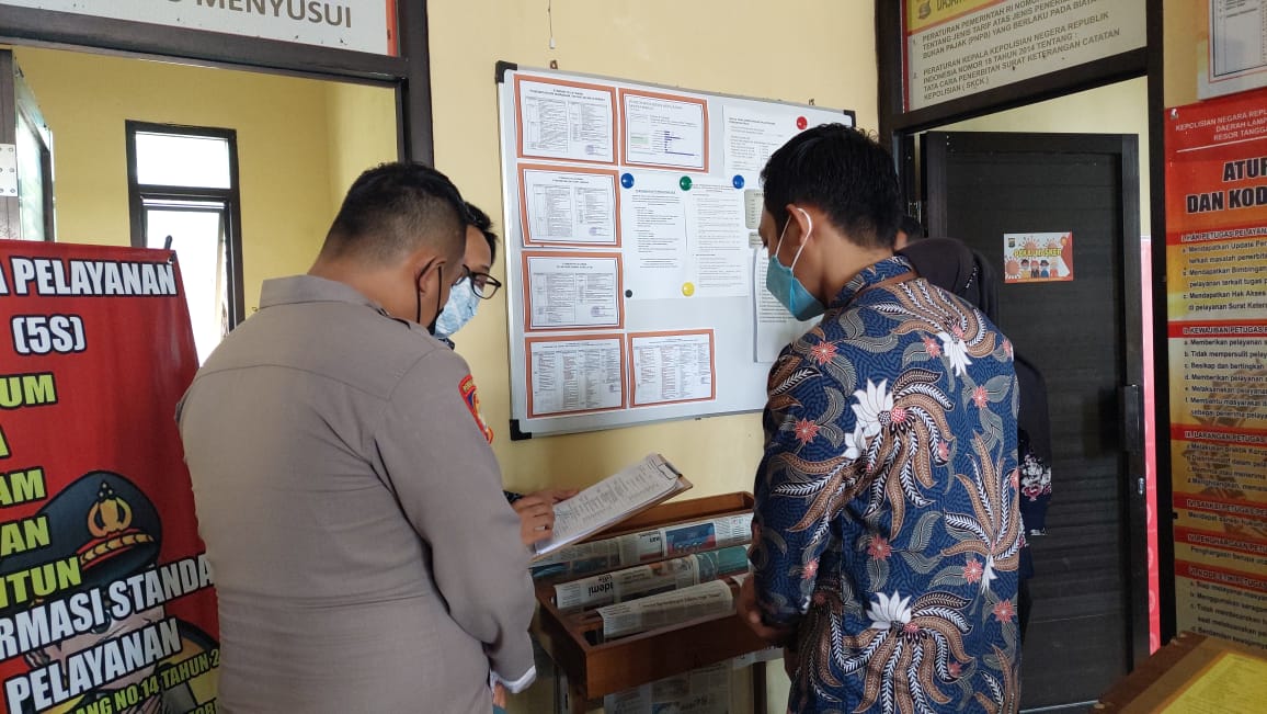 Ombusman RI Gelar Penilaian dan Survey di Polres Tanggamus