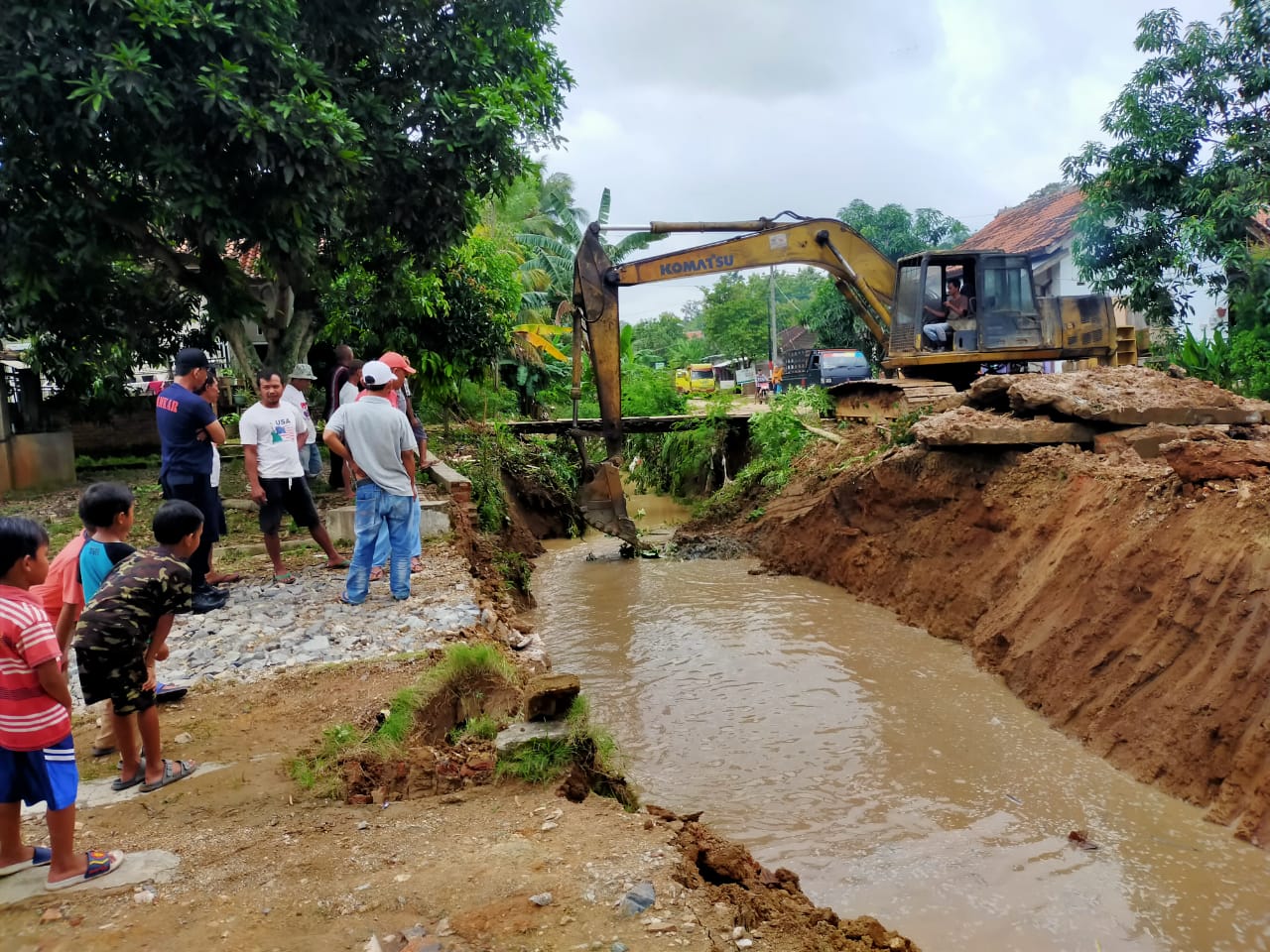 BPBD Pringsewu Tinjau lokasi Bencana di Gadingrejo