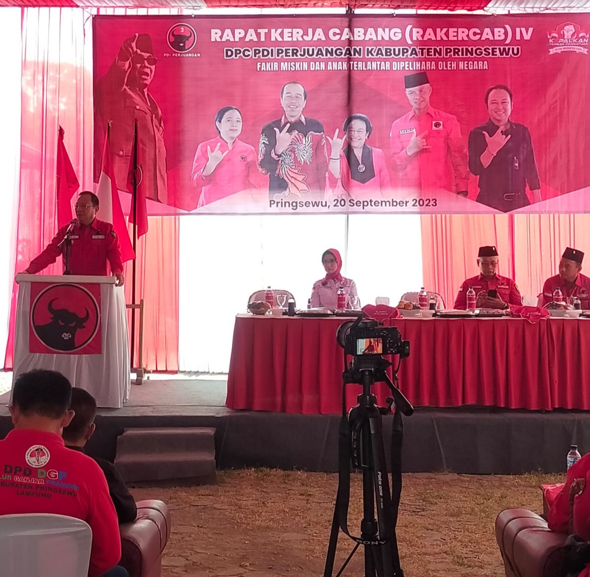 Gelar Rakercab, PDIP Pringsewu Konsolidasikan Pemenangan Pemilu