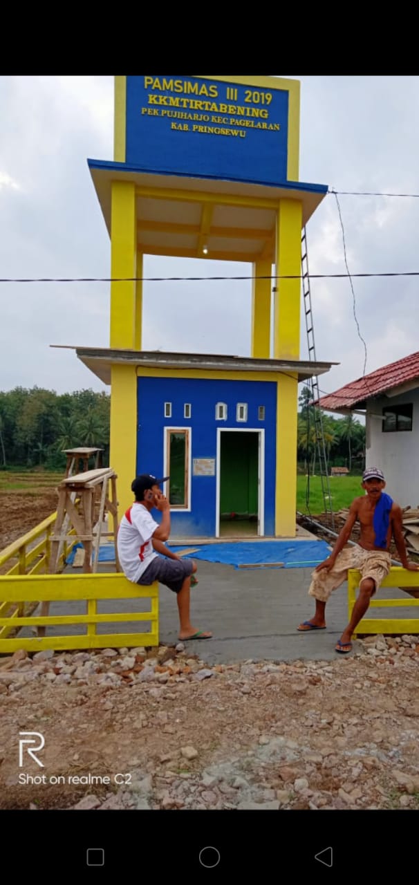 Warga Pujiharjo Nikmati Air Bersih Pamsimas.