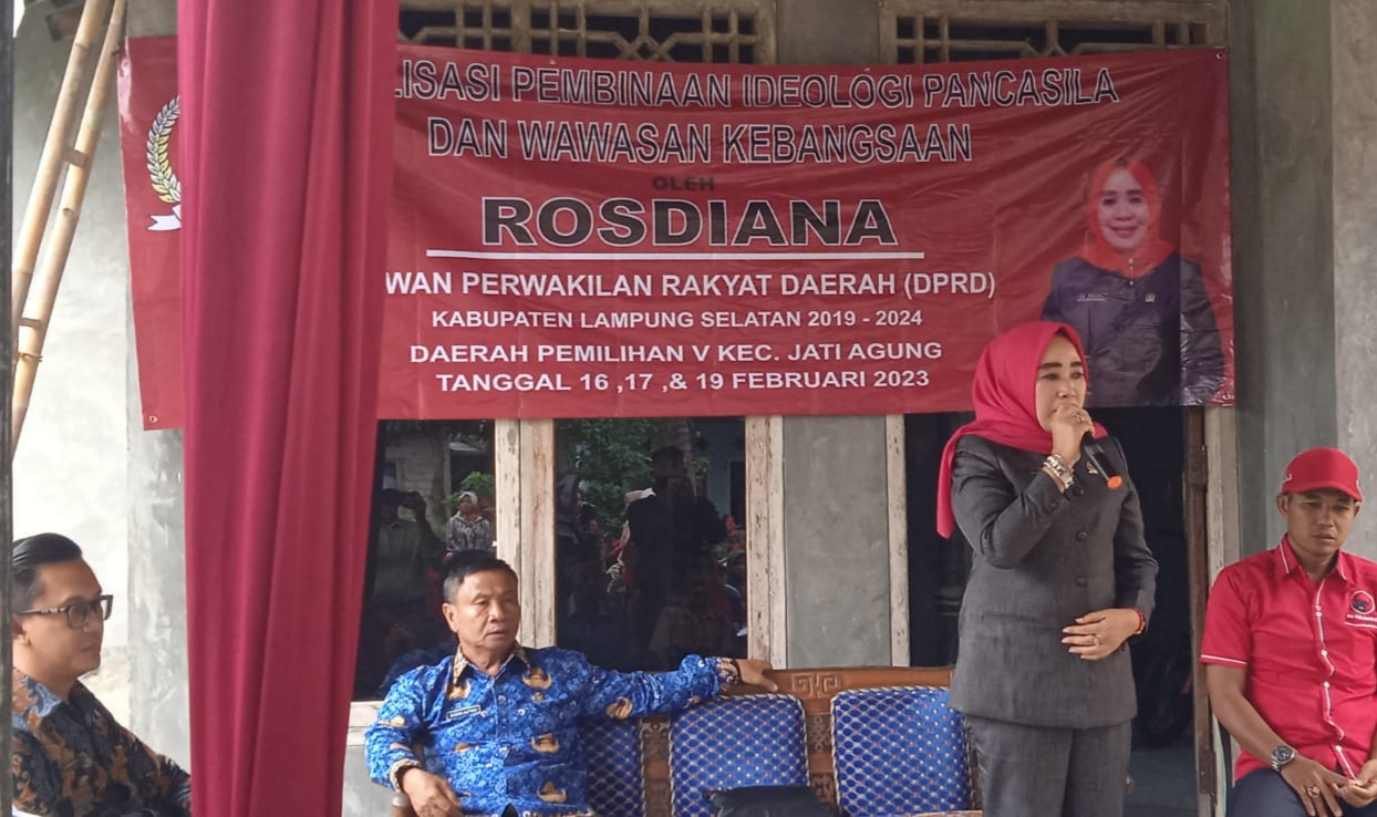 Rosdiana Gelar Sosialisasi IPWK di Desa Margo Lestari Lamsel