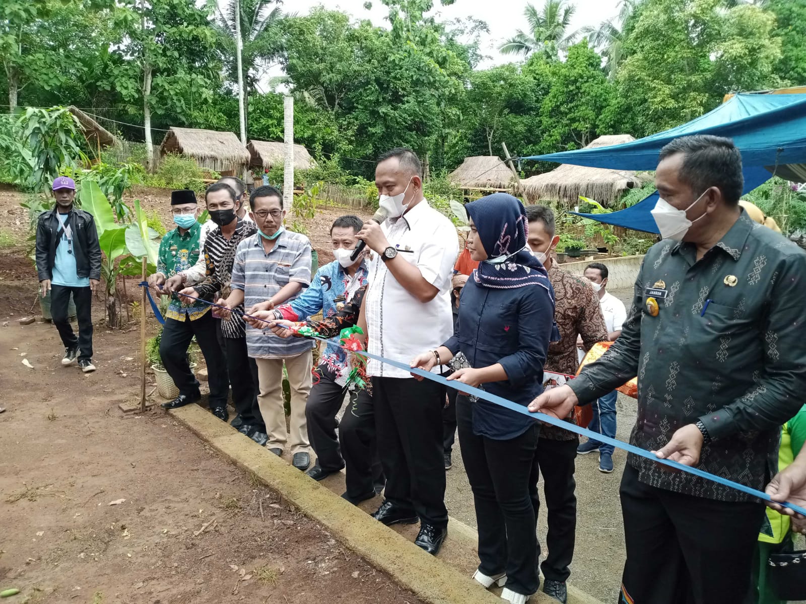 Rayakan HUT Pertama, Saung Cempedak Pringsewu Buka Agrowisata