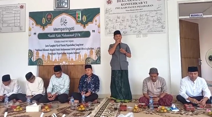 Peringati Maulid Nabi SAW 2025, Ini Harapan Ketua PWI Pesawaran