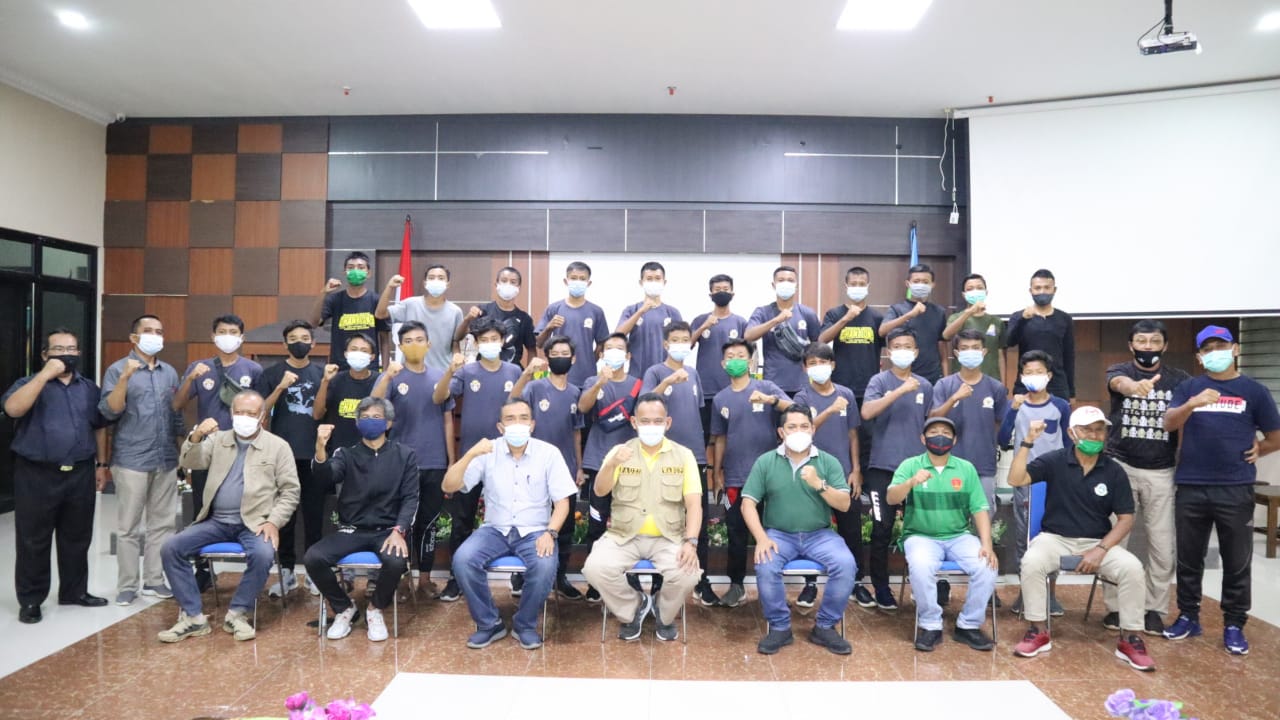 Wabup Pringsewu Ramah Tamah Bersama Tim La Nyalla Academia Provinsi Lampung