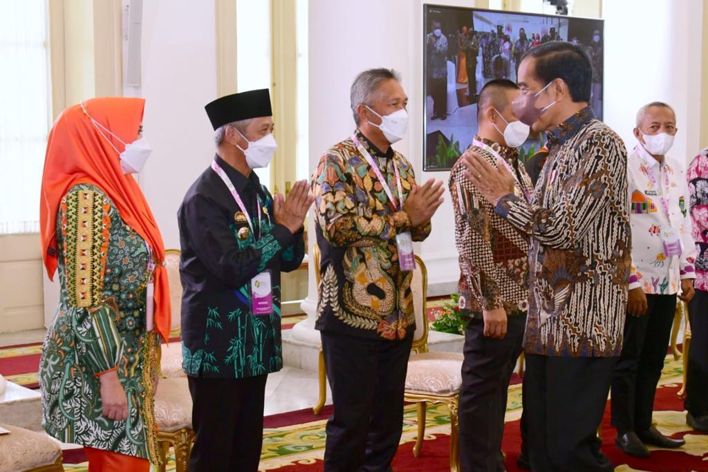 Bupati Sujadi Hadiri Pembukaan AOE 2021 di Istana Bogor