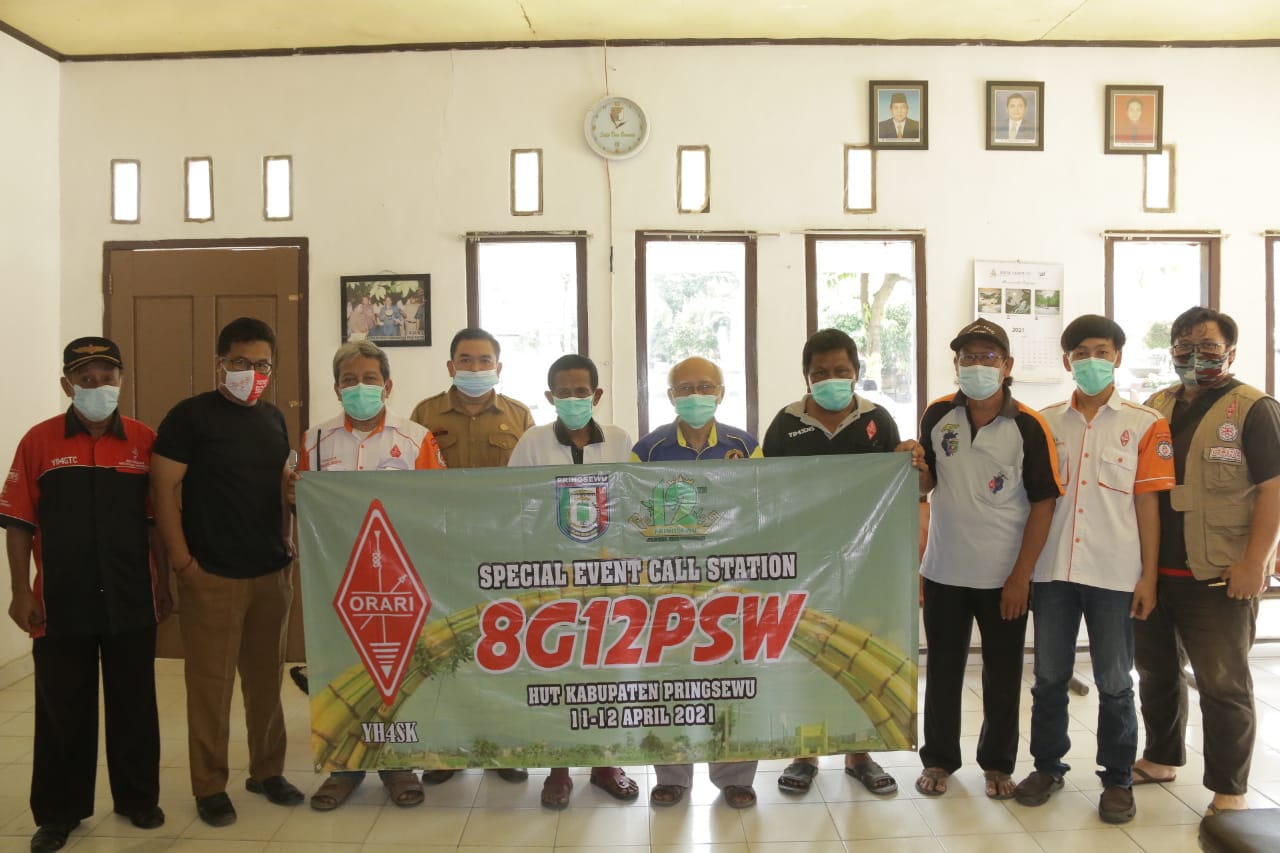 900 Stasiun Radio Amatir Seluruh Dunia Berpartisipasi di SES HUT ke-12 Pringsewu