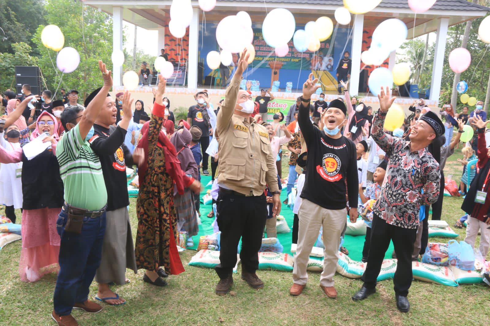 Anak Yatim-Piatu di Pringsewu Dapat Santunan dari Solidaritas Sedulur Sukoharjo