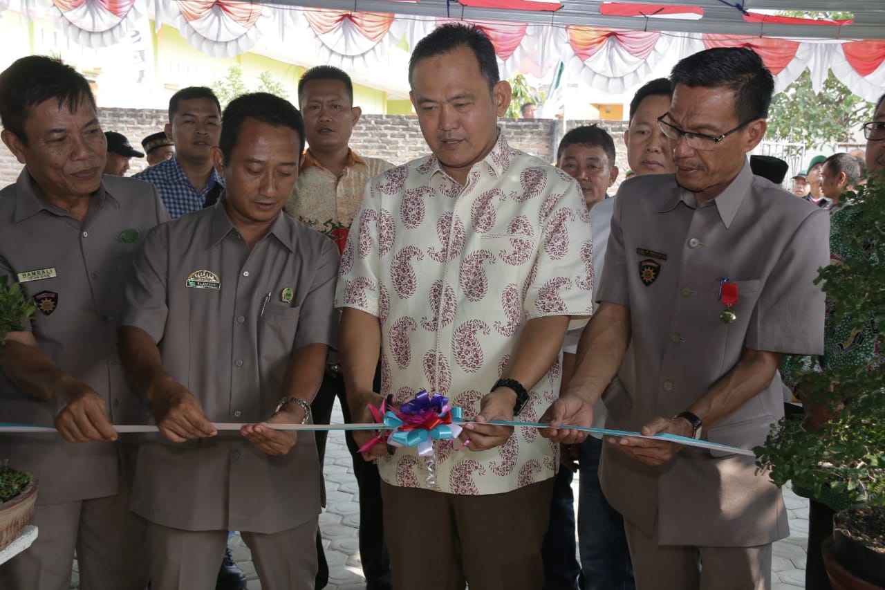 Fauzi Resmikan Kantor RAPI Wilayah XII Kabupaten Pringsewu