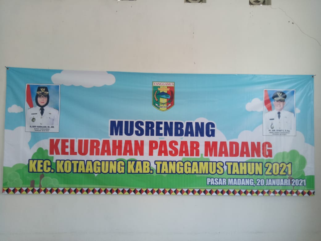 Musrenbang Kelurahan Pasar Madang Bahas Infrastruktur Dan Giat Siskamling.