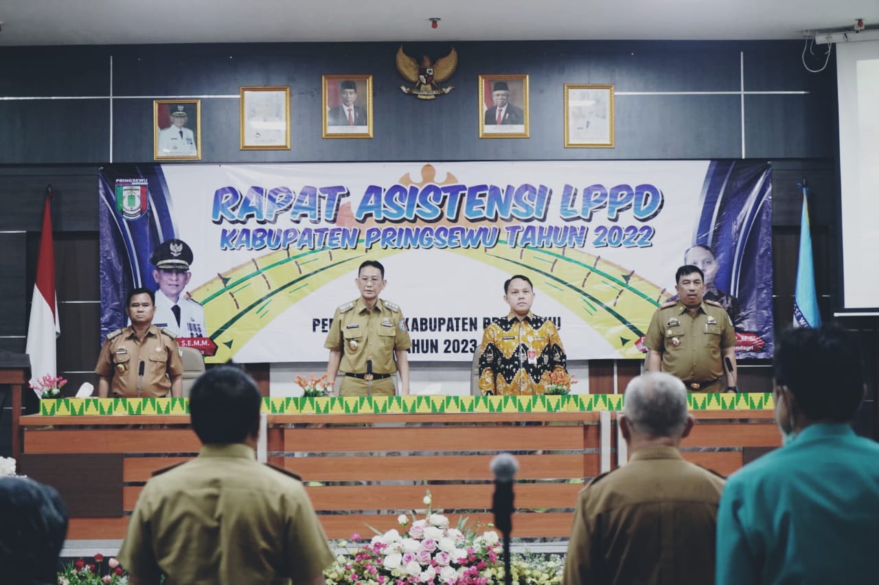 Pemkab Pringsewu Gelar Rapat Asistensi LPPD