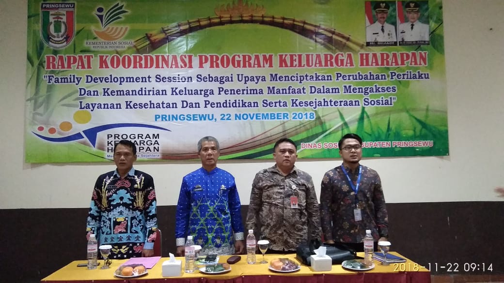 Pringsewu Gelar Rakor PKH se-Kabupaten