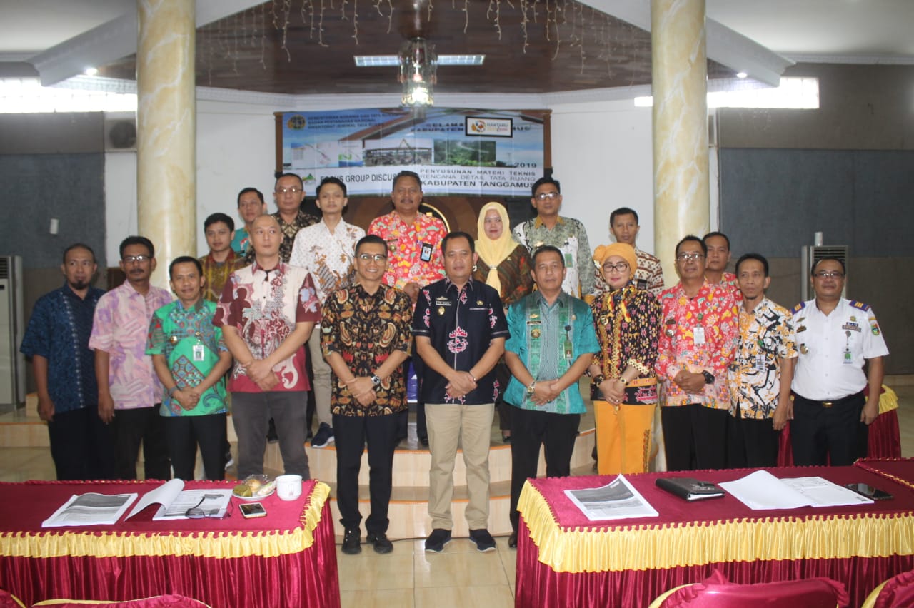 ATR/BPN.RI Gelar FGD RDTR Kabupaten Tanggamus