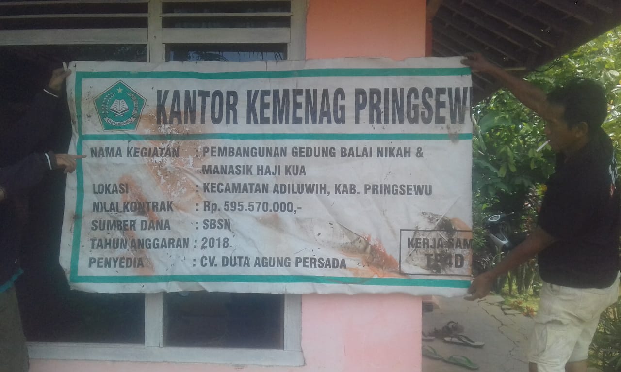Masalah Upah Kuli Bangunan, Dibawa Keranah Hukum
