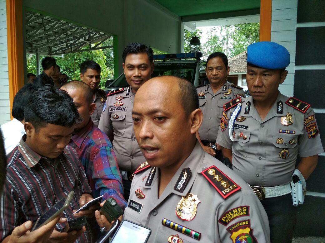 Polres Pesawaran Siapkan Ratusan Personel Gabungan Amankan Nataru