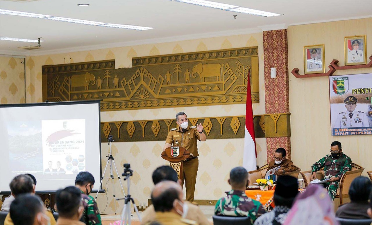 Pemkab Pesawaran Gelar Musrenbang Tingkat Kabupaten dan RKPD 2022