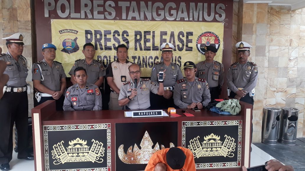 Tim Tekab Polres Tanggamus Tangkap Pelaku Curas Dan Pencabulan.