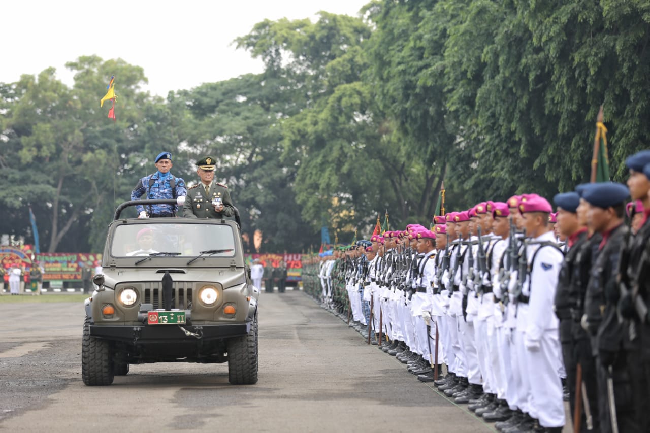 Gubernur Ridho : “ Sinergitas TNI-Polri Persembahkan Prestasi Membanggakan bagi Pembangunan Lampung”.