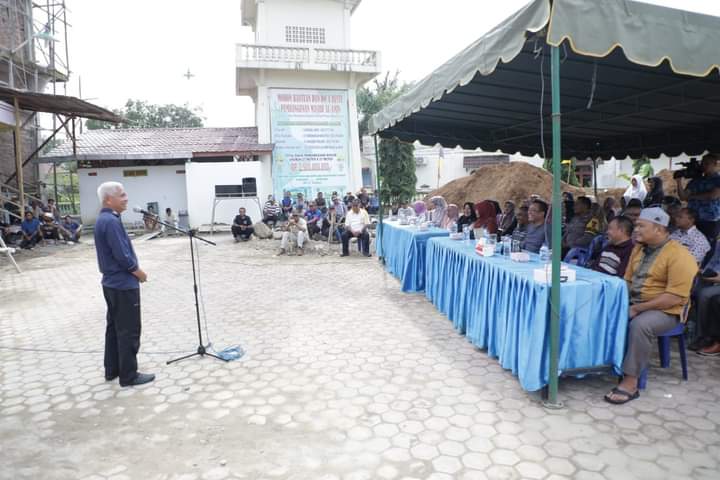 Bupati Asahan Berikan Bantuan Renovasi Masjid Al-Amin