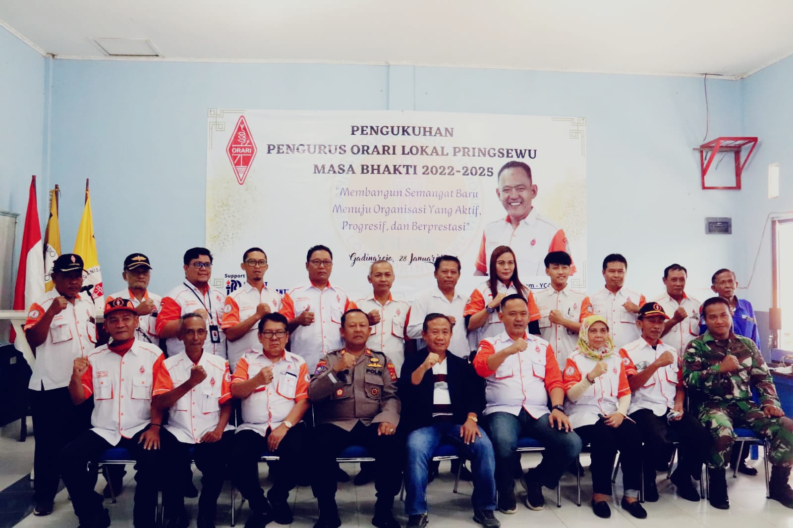 Pengurus ORARI Lokal Pringsewu Dikukuhkan