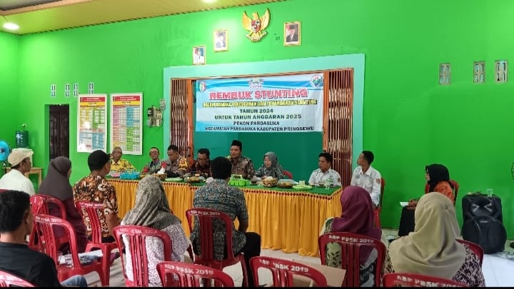 Pemerintah Pekon Pardasuka Rembuk Stunting Untuk Pencegahan Dan Penanganan
