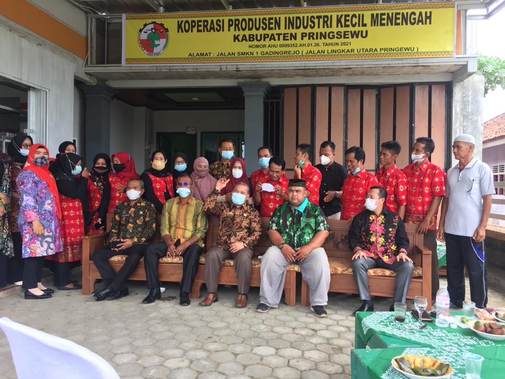 Koperasi Produsen IKM Pringsewu Diresmikan